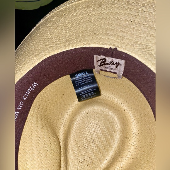 Bailey of Hollywood Derian Raindura Straw Fedora - Picture 13 of 14